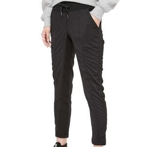 Lululemon Street To Studio Pant II Unlined 28" Swift Water Repellent Black 4